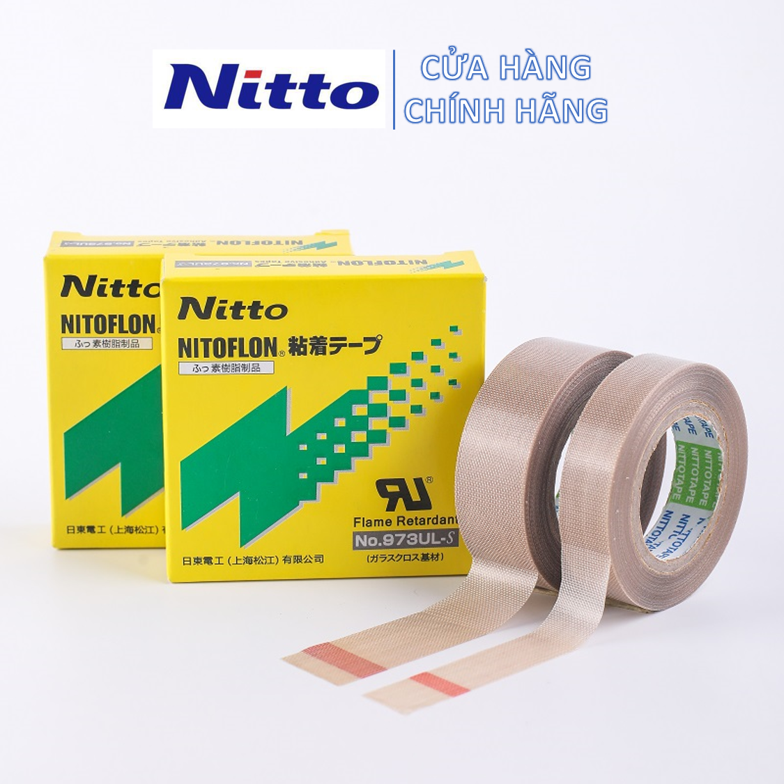 Băng keo chịu nhiệt Nitto 973 UL-S giá rẻ tại Việt Trì, Phú Thọ