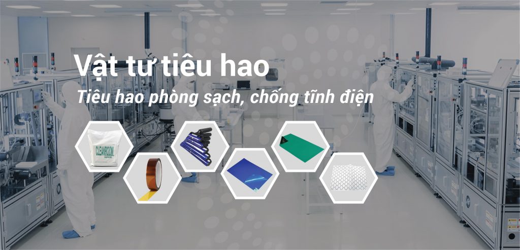 Các loại vật tư tiêu hao cụ thể trong ngành nghề