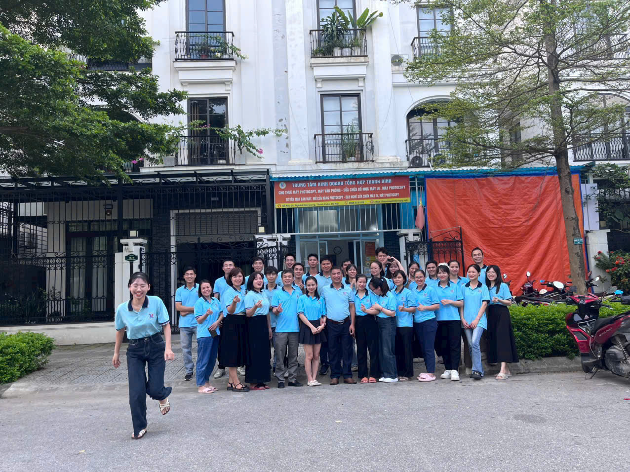 Đơn vị cung cấp quần áo bảo hộ lao động tại dự án Vinhome Olympic